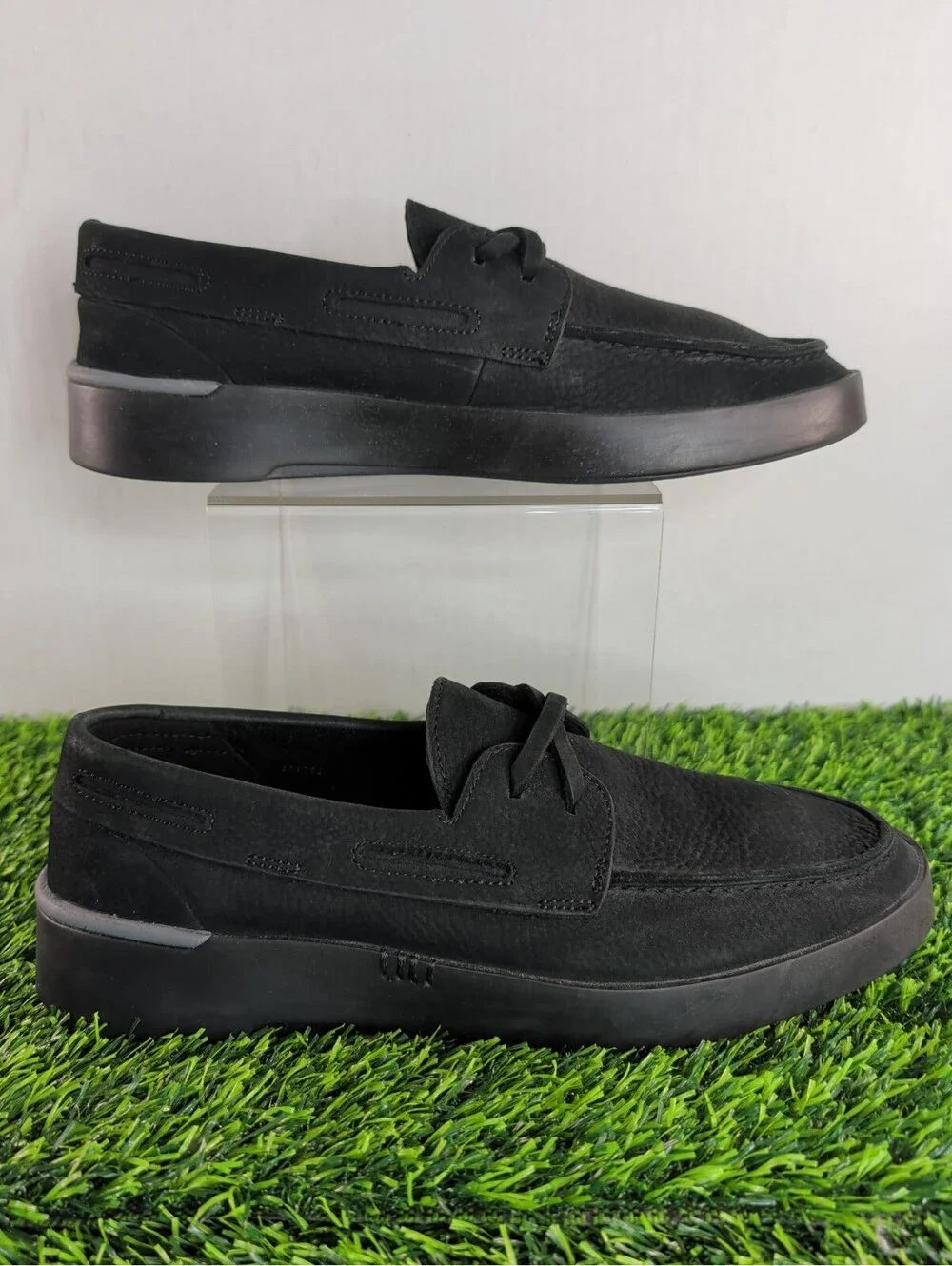 Sperry Men’s Gold Cup Plushware Dress Shoes / Boat Shoes - Black - Size 9- New